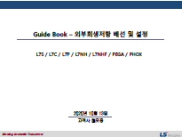 Guide Book - 외부 회생저항 배선 및 설정_Ver1.0